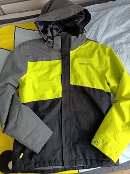 značkové chlapecké zimní bundy 9-10let top stav - 5