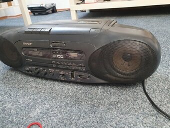 SHARP QT-CD7L(GY)rádio boombox - 5