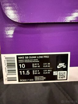 Nike SB Dunk Low Pro J-Pack Chicago vel.44 - 5