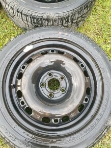 plechové disky na škoda R15 5x100 ET43 letním pneu - 5