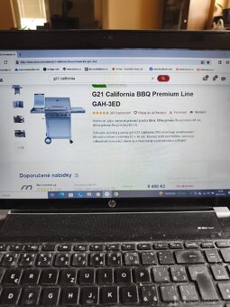 Prodám plynový gril G21 California - 5