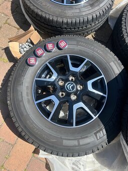 Citroen Jumper alu kola r16 5x118 Michelin Agilis - 5
