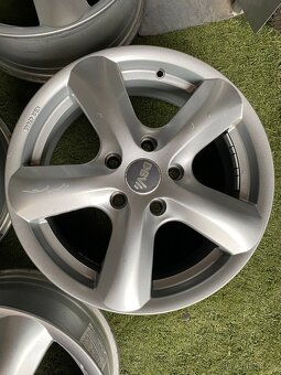 4ks ALUKOLA 16" 5x112, 6 1/2Jx16, ET 50 ŠKODA OCTAVIA 2 - 3 - 5