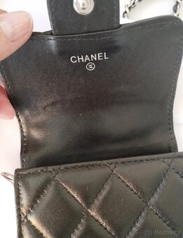 Chanel crossbody cerna / silver - 5