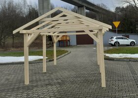 altan - dřevěný přístřešek - 5