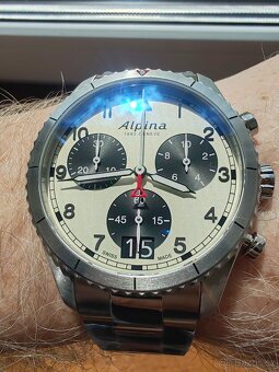 Nové Švýcarské hodinky Alpina - Startimer Pilot Chronograph - 5