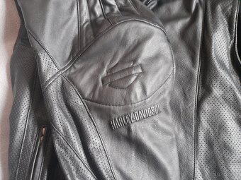 Harley Davidson® kožená bunda vel.L TOP STAV - 5