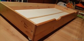 Dětská postel 160x70 s úložným prostorem a matrací - 5