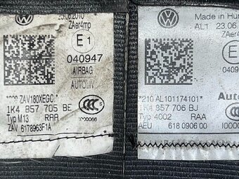 Palubní deska černá 5K1857001A VW Golf 6 r.v. 2011 - 5