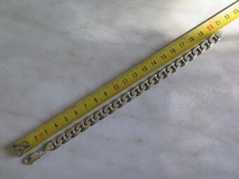 Masivní pánský řetízek a náramek - stříbro 925 - 5