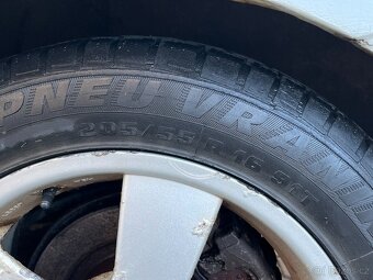 ALU kola 16" ( 5x110 mm, otvor 65 mm ) + zimní pneumatiky - 5