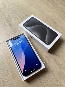 Apple iPhone 15 Pro 128GB černý titan - 5