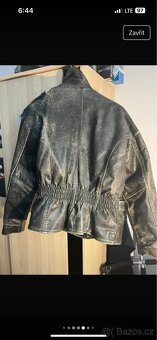 Pánská bunda L z pravé kůže 1990 - 5