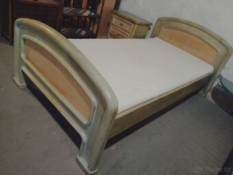 Landhaus postel 100/200 cm kompletní - 5