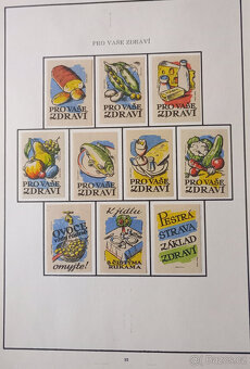 Album zápalkových nálepek 1945 - 1958 č.3 - 5