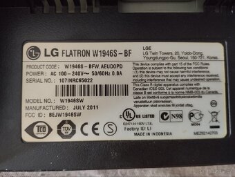 Monitor LG FLATRON W1946 - 5