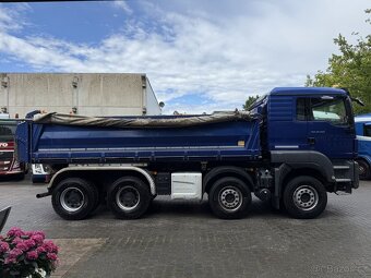 MAN TGS 35.500 8x4 třístranný sklápěč Bordmatic - 5