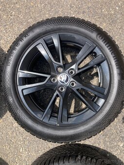 Škoda Fabia 4,5x100 R16,zimni 195/55 16-zánovní - 5