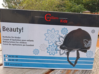 Dětská jezdecká helma COVALLIERO BEAUTY, vel. 52 - 55 cm - 5