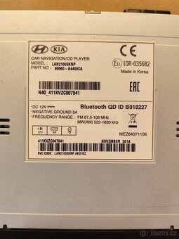 RADIO KIA CARENS 2014-2016 model LAN2100EKRP - 5