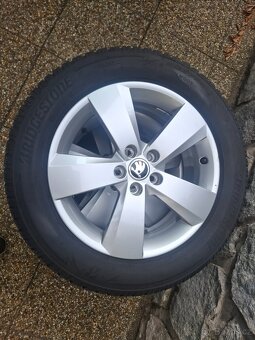 prodám zánovní Alu sadu disku v TOP STAVU ŠKODA SCALA, KAMIQ - 5