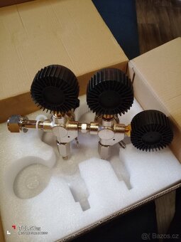 Redukční dvouokruhový ventil CO2. (Tlakování-vyčep) - 5