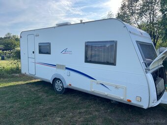 Karavan Bürstner Averso 500 - super stav, předstan, klima… - 5