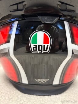 Přilba AGV K 5 S Tempest black/red - 5