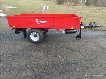 Přívěs s SPZ za traktor - 5