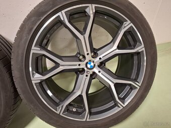Originál letní sada 21" BMW G05, X5, X6 style 741M - 5