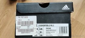 Prodám kopačky X GHOSTED.3 FG J ve vel. 30,5 - 5
