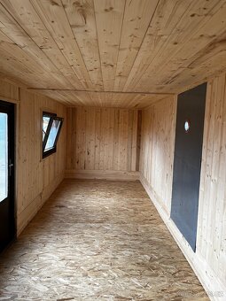 Maringotka délka 7.20 x 2.50 m.Po renovaci - 5
