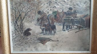 Obraz Lovecká scéna - 5