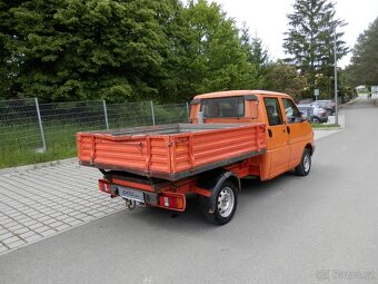 VW Transporter 1.9TD sklápěč, Tažné, 5míst, EKO placeno - 5