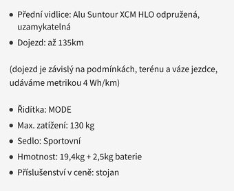 Prodám elektrokolo Lectron - 5