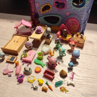 LPS krásná sadička, domeček zvířátka a doplňky - 5