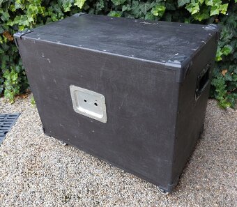 Prázdný basový reprobox 2x10" s hornou, překližka - 5