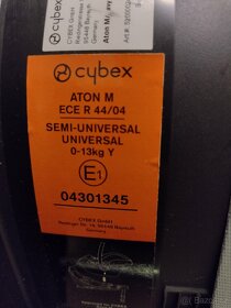 Sleva: Autosedačka - vajíčko Cybex Aton M 0 -13 kg - 5