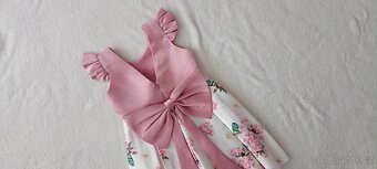 Dívčí společenské šaty, vel. 116 - 5