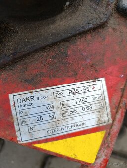 Prodám bubnovou sekačku DAKR k Tera Vari systém - 5