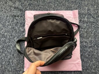 Černý stylový měkký dámský batoh - 5