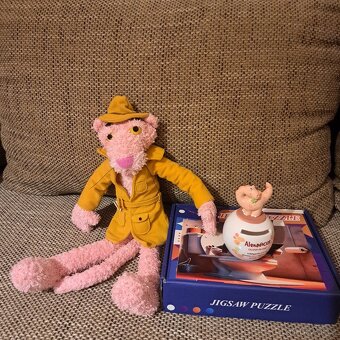 Puzzle, kašička, plyšák - 5