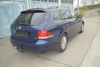 VW Golf 6 combi 1,6 TDi 77kw úsporné auto - 5
