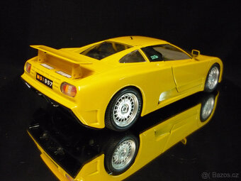 Bugatti EB110 žluté Bburago 1/18 - 5