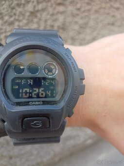 Hodinky Casio G-Shock DW 6900BB-1DR,originál krabička,štítek - 5