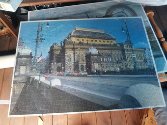 PUZZLE 1000 dílků v rámu CLIP FIX - různé motivy - 5