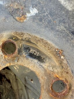 Plechové disky Fiat 4x98 205/55/16 r16 - 5