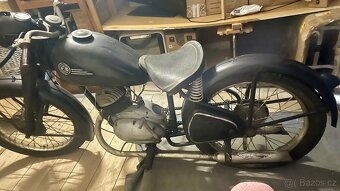 ČZ 125 motorka veterán - 5