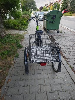 Elektrická tříkolka šlapací - 5