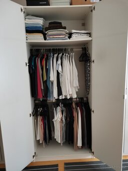 Sada bílých skříní PAX (Ikea) - 5